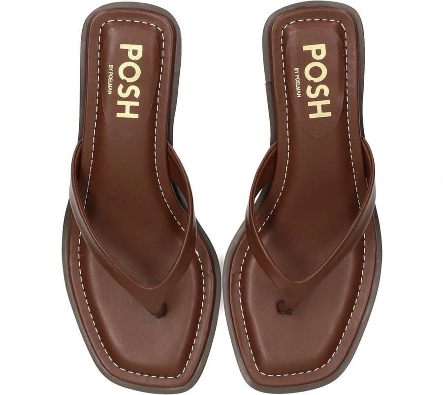 POSH by Poelman Lucy Dames Hakken Donker bruin