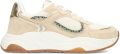 POSH by Poelman MACY Dames Sneakers Beige met combinatie - Beige