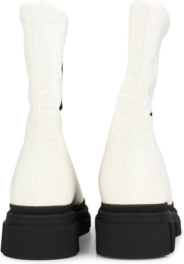POSH by Poelman MOON Dames Enkel Laarzen Wit - Foto 2