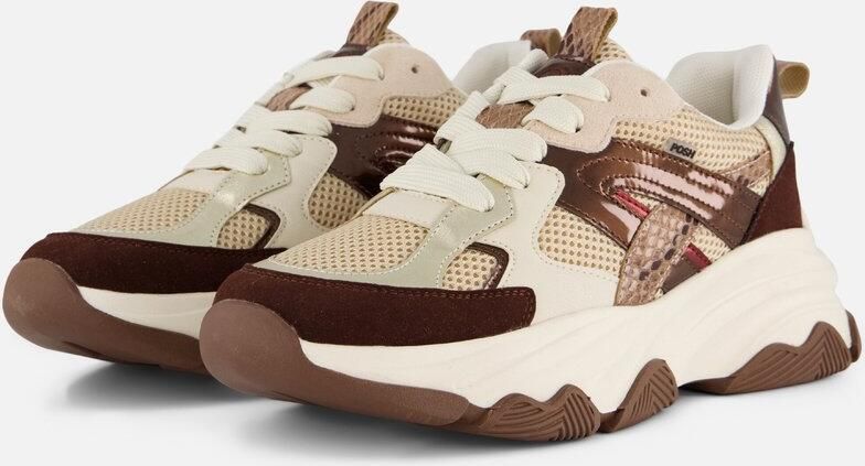 POSH by Poelman Posh Gigi Sneakers beige