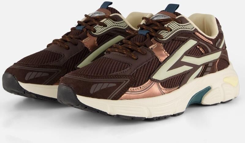 POSH by Poelman Posh Ginny Sneakers bruin brons