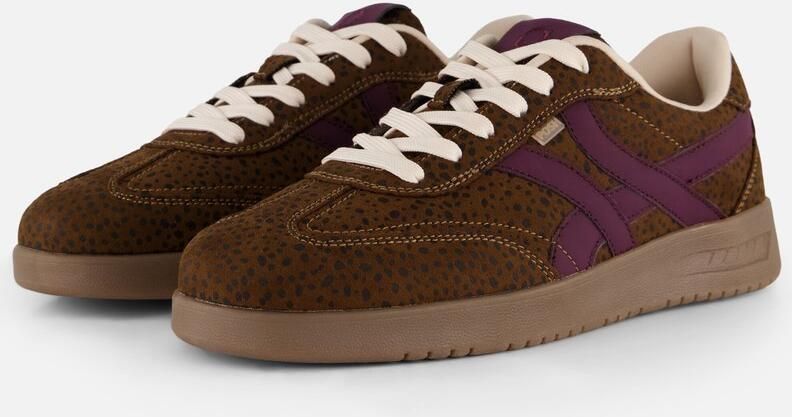POSH by Poelman Posh Sneakers bruin Synthetisch