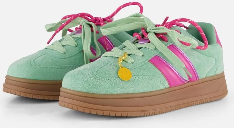 POSH by Poelman Posh Sneakers groen Synthetisch Dames