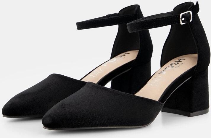 POSH by Poelman Pumps zwart Textiel Dames