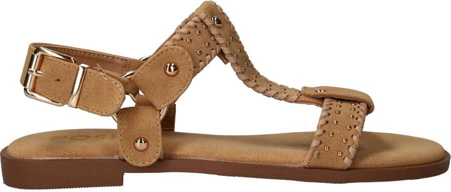 POSH by Poelman Sandalen Dames Beige