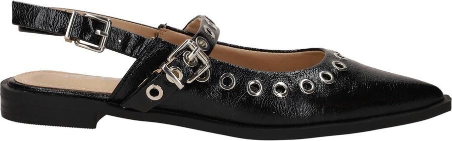 POSH by Poelman Sandalettes Dames Zwart