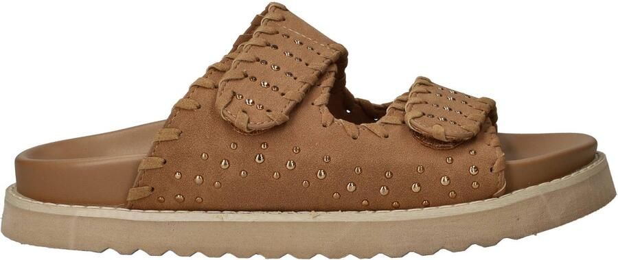 POSH by Poelman Slippers Dames Beige