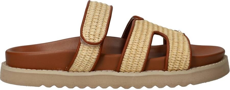 POSH by Poelman Slippers Dames Beige