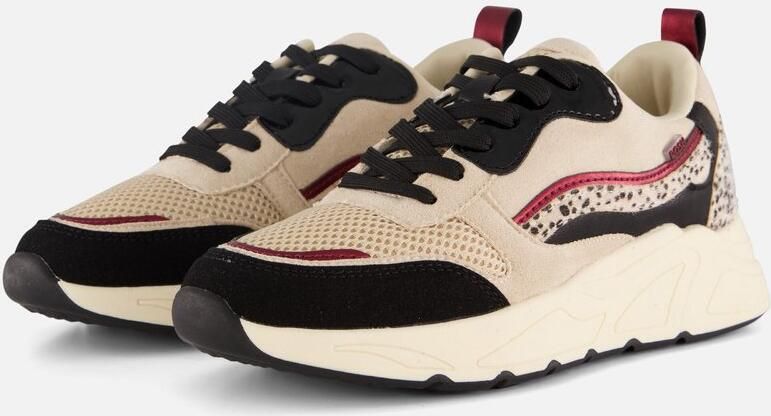 POSH by Poelman Sneakers beige Synthetisch Dames