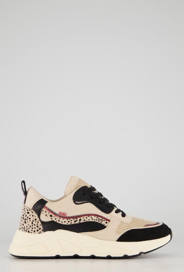 POSH by Poelman Sneakers beige Synthetisch Dames
