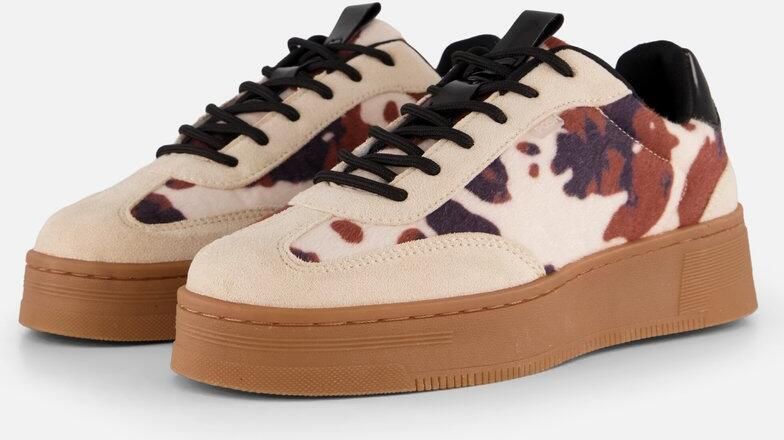 POSH by Poelman sneakers beige Synthetisch Dames
