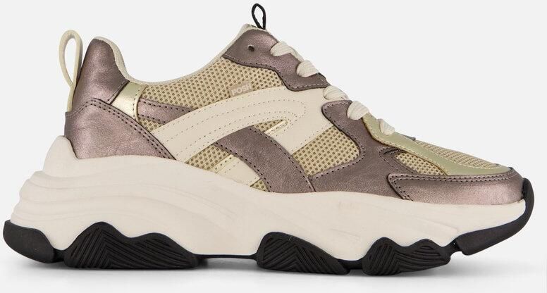 POSH by Poelman Sneakers beige Synthetisch Dames