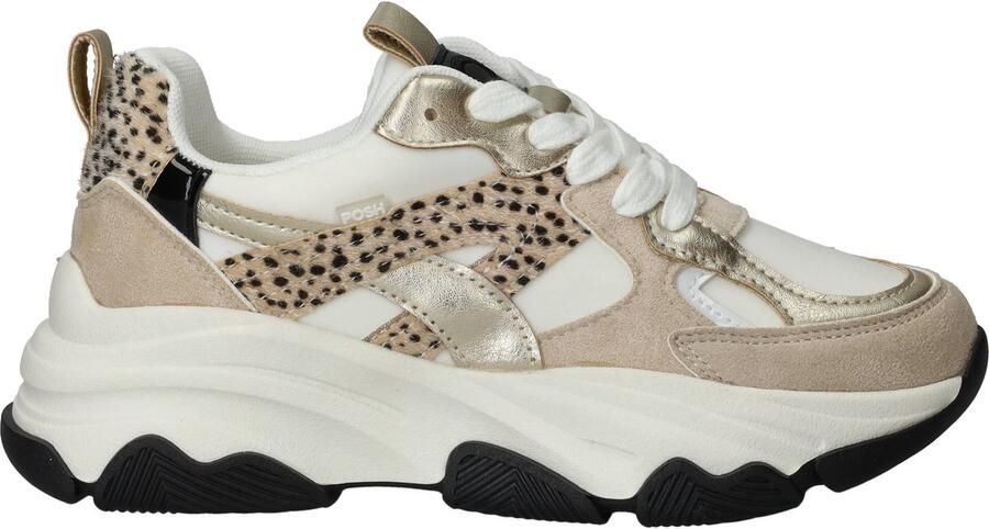 POSH by Poelman Sneakers Meisjes Beige