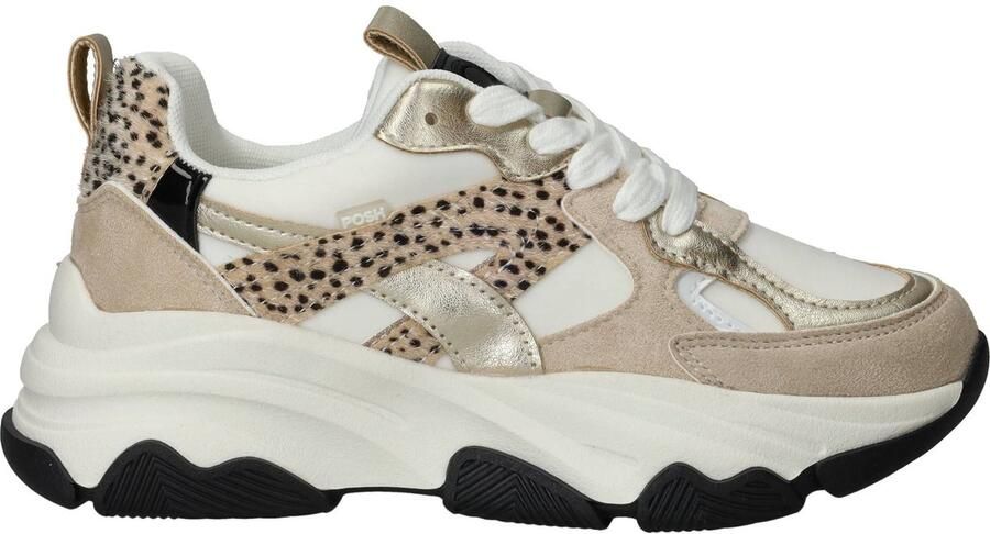 POSH by Poelman Sneakers Meisjes Beige