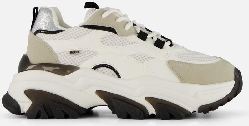 POSH by Poelman Sneakers wit Textiel Dames - Foto 2