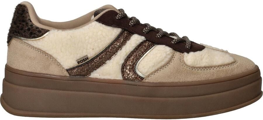POSH by Poelman Veterschoenen Dames Beige