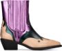 POSH by Poelman POSH by Poelman DamesBootsmet Hak Roze Imitatieleer - Thumbnail 2
