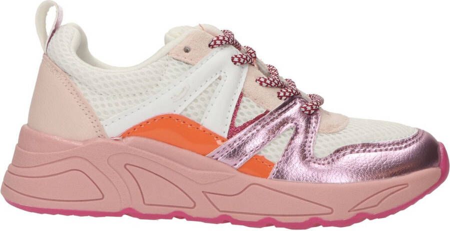 POSH by PS Poelman POSH By Poelman Sneaker Meisjes Wit Roze