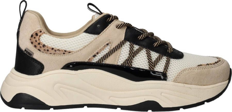POSH by Poelman sneaker Sneakers Dames Beige