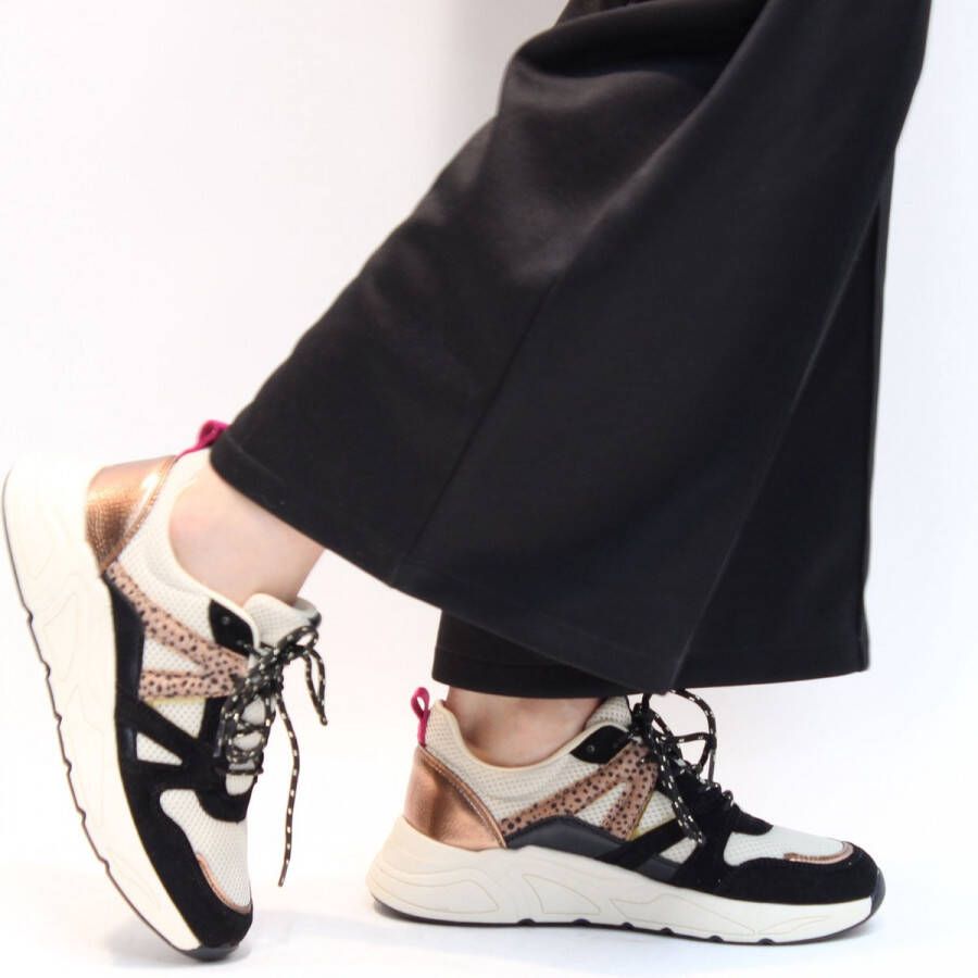 POSH by PS Poelman POSH By Poelman Sneaker Meisjes Zwart Beige