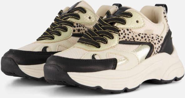 POSH by Poelman Sneakers beige Synthetisch Dames