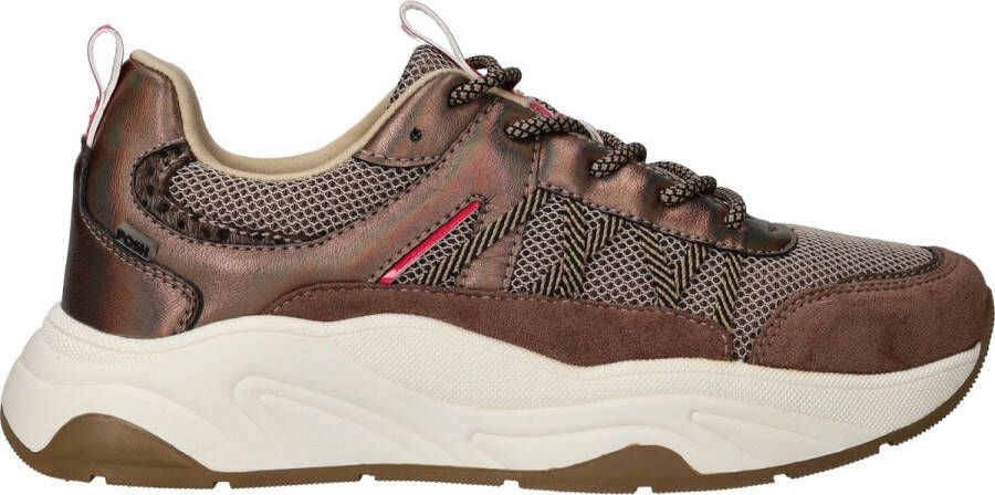 POSH by Poelman Sneakers Dames Bruin
