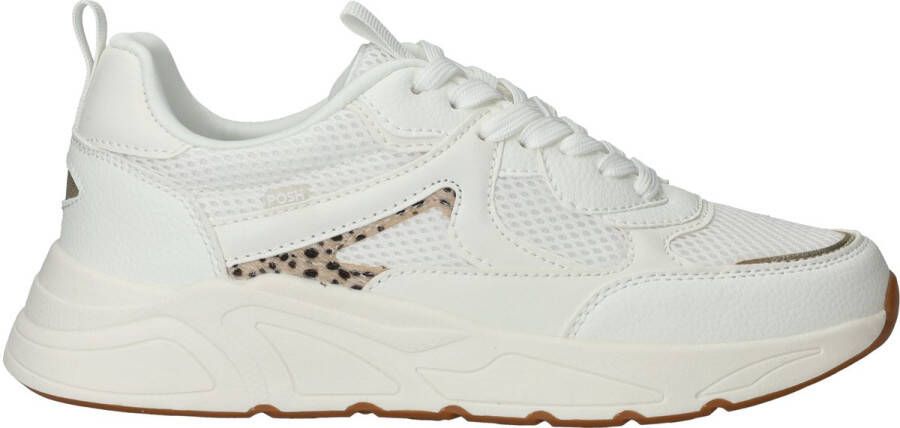 POSH by Poelman Sneakers Dames Wit