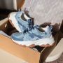POSH by Poelman Sneakers denim blauw Textiel Dames - Thumbnail 1