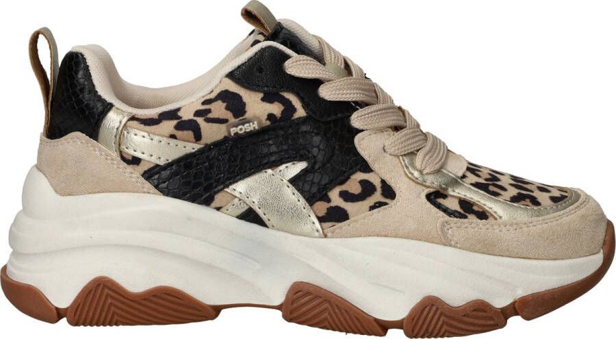 POSH by Poelman Sneakers Meisjes Beige