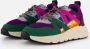 POSH by Poelman Sneakers paars Synthetisch Dames - Thumbnail 1