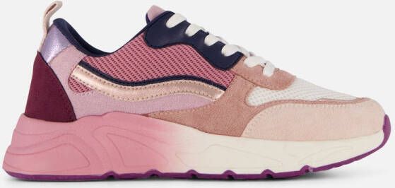 POSH by Poelman Sneakers paars Synthetisch Dames