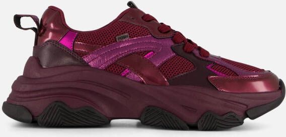 POSH by Poelman Sneakers rood Synthetisch Dames - Foto 2