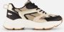 POSH by Poelman Sneakers zwart Synthetisch Dames - Thumbnail 2