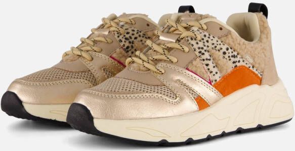 POSH by Poelman Teddy Sneakers roze Dames