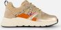 POSH by Poelman Teddy Sneakers roze Dames - Thumbnail 1