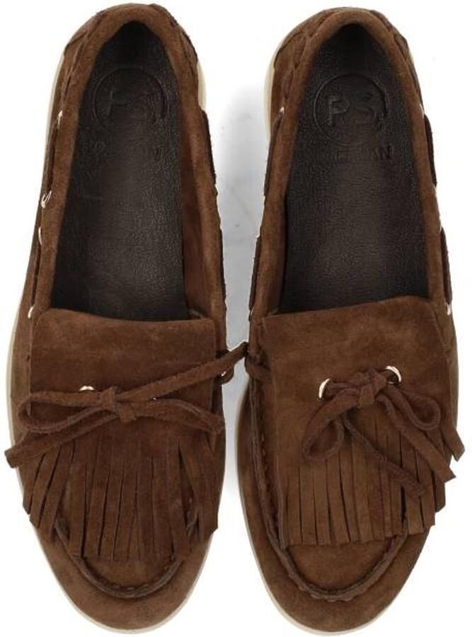 PS Poelman suède bootschoenen donkerbruin - Foto 3