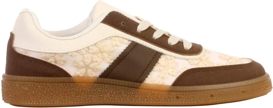 Poti pati Supermodieuze lage sneakers met veters