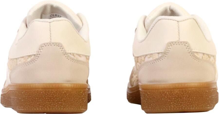 Poti pati Supermodieuze lage sneakers met veters