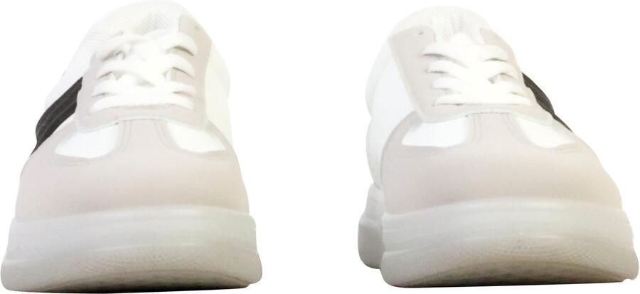 Poti pati Supermodieuze lage sneakers met veters - Foto 2