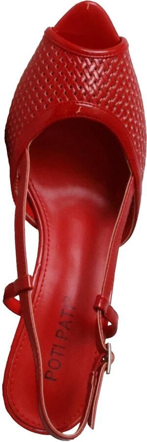 Poti pati Supermodieuze pumps met hak