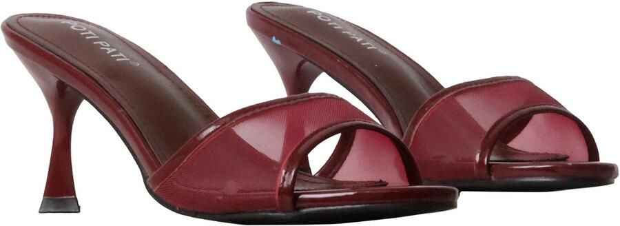 Poti pati Supermodieuze sandalen met hak