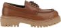 Prada Stijlvolle leren veterschoenen Brown Dames - Thumbnail 1