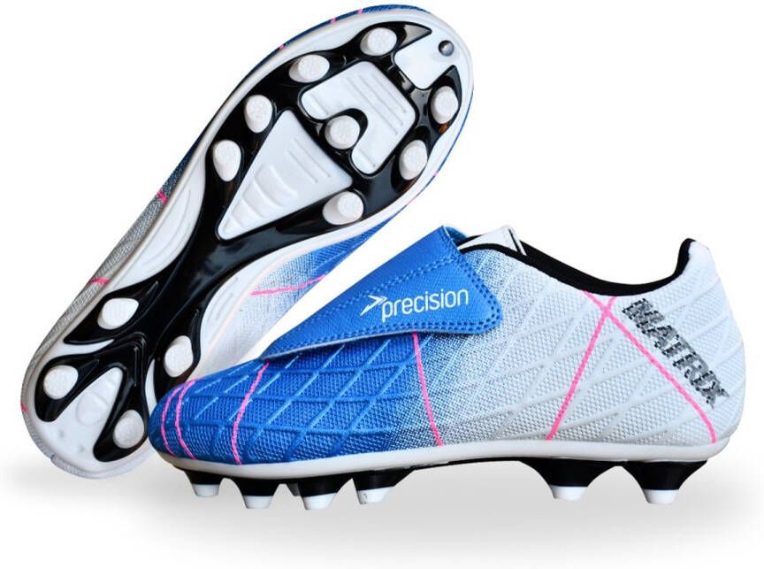 Precision Matrix Junior voetbalschoenen Blauw FG