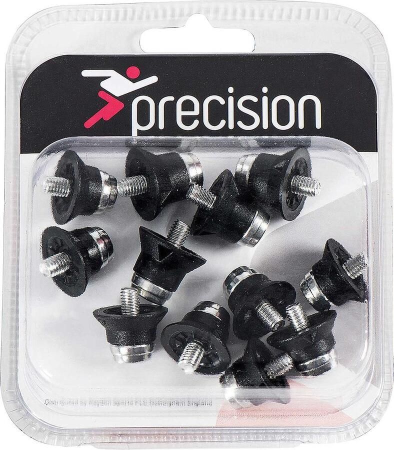 Precision Voetbalnoppen Super Pro 14 Mm Alu Zwart Stuks