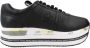 Premiata Zwarte Leren Sneakers met Python Detail Black Dames - Thumbnail 1