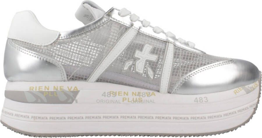 Premiata Zilveren Sneakers voor Vrouwen Gray Dames