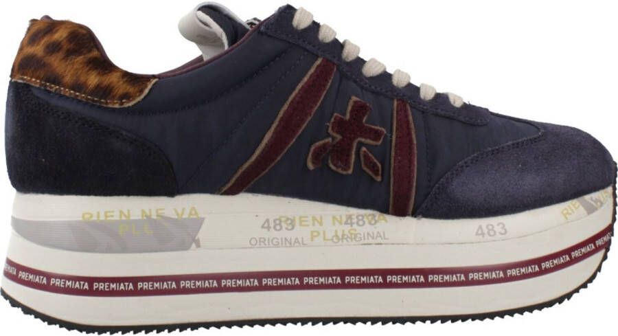 Premiata Luipaard Spoiler Suède Sneakers