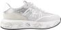 PREMIATA Lage sneakers Dames Cassie Maat: 37 Materiaal: Suède Kleur: Grijs - Thumbnail 1