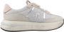 PREMIATA Lage Sneakers Dames Cassie Maat: 37 Kleur: Taupe - Thumbnail 1