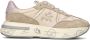 PREMIATA Lage Sneakers Dames Cassie Maat: 39 Materiaal: Suède Kleur: Beige - Thumbnail 1